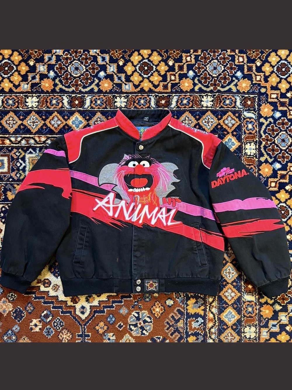 Vintage Disney The Muppets Animal Daytona Racing Jacket - Youth XXL